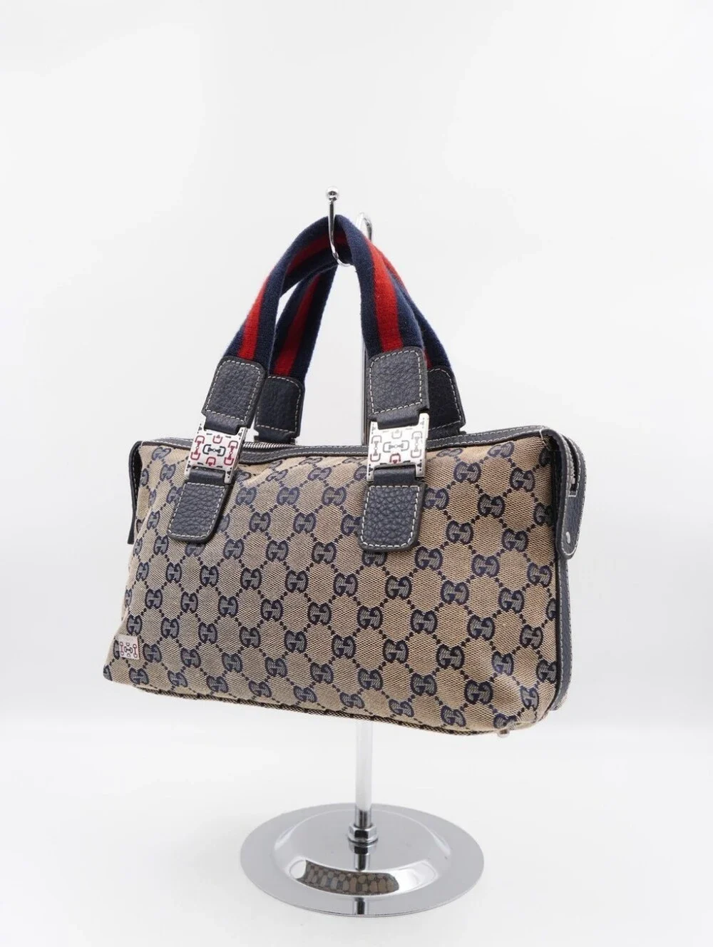 CO16 💟 Gucci GG Monogram Cavas Sherry Line Handbag